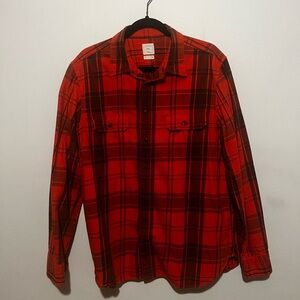 GAP Red Plaid Shirt